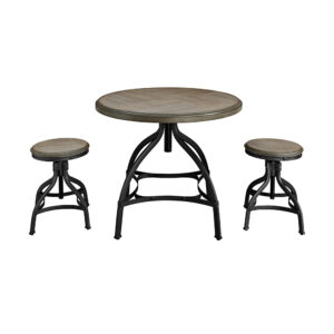 Lowes- WSLM3P -Industrial 3pc Table Set-SL-2