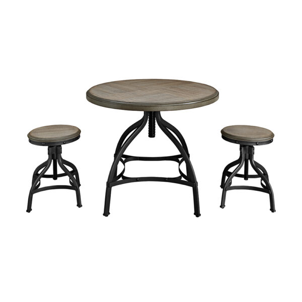 Lowes- WSLM3P -Industrial 3pc Table Set-SL-2
