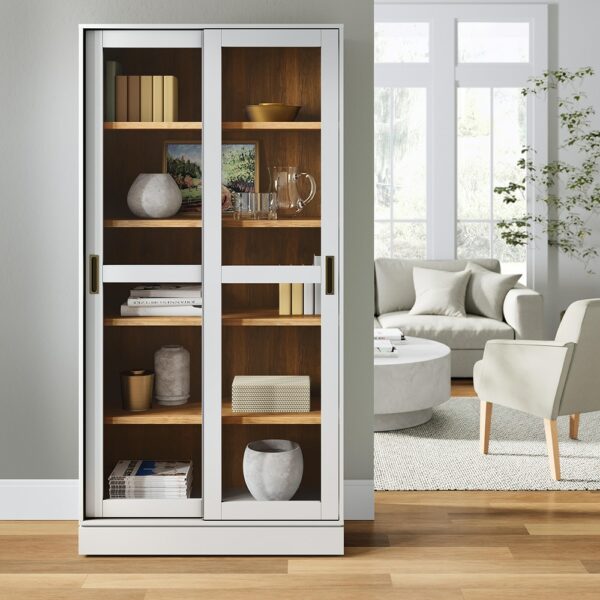 249.17.0042-72-Promontory-Cabinet-with-Sliding-Doors-Threshold™-designed-with-Studio-McGee-Scene
