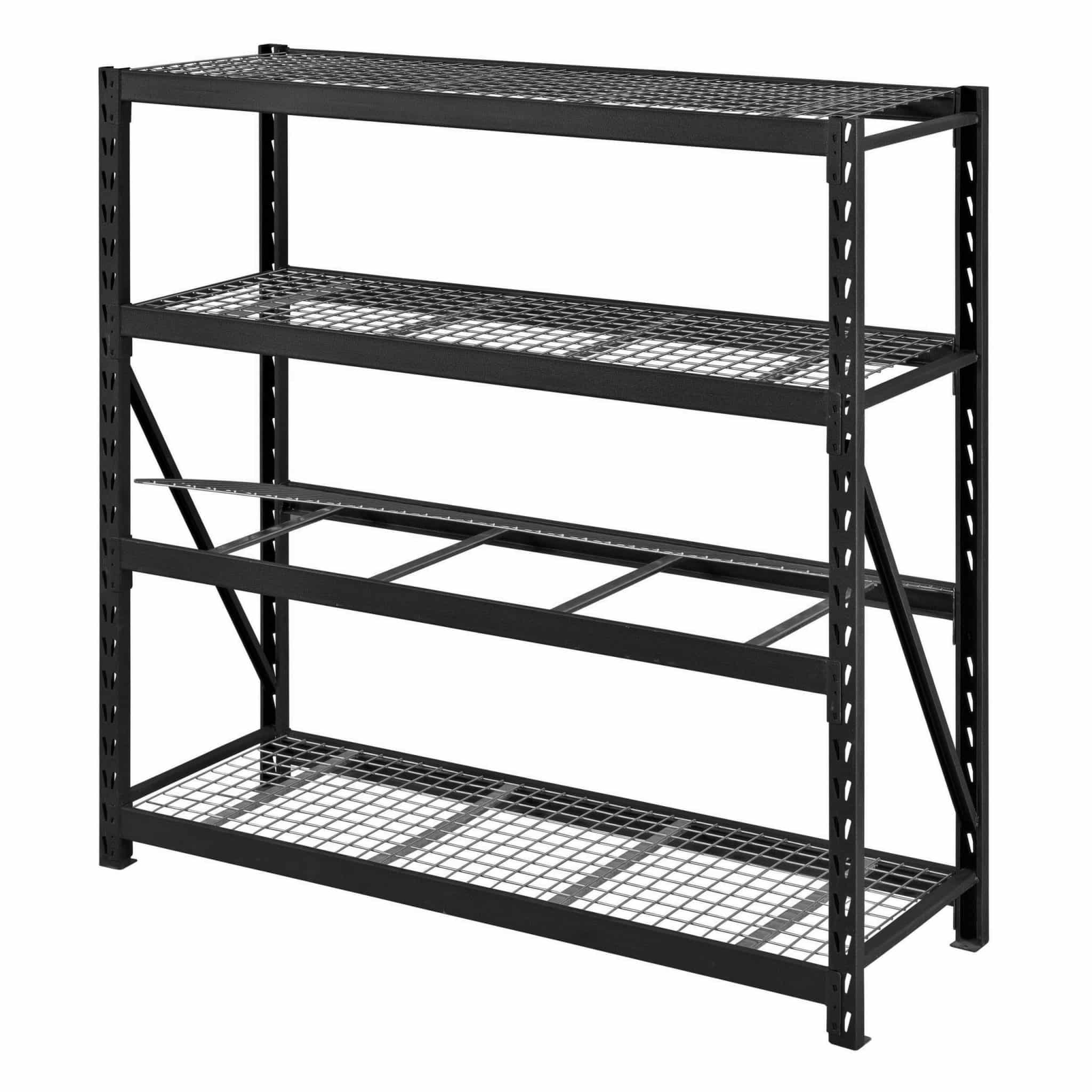 How To Assemble A 4 Shelf Storage Rack-Members Mark Storage Rack