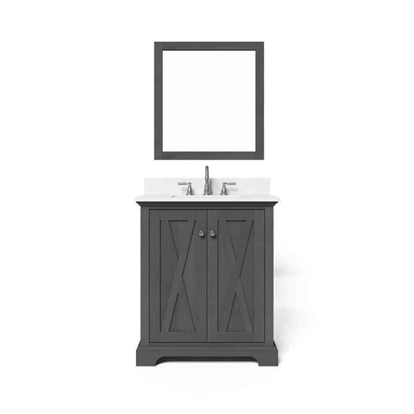 LWXG30VM-30in-Gray-X-Vanity-and-Mirror-Silo-Front