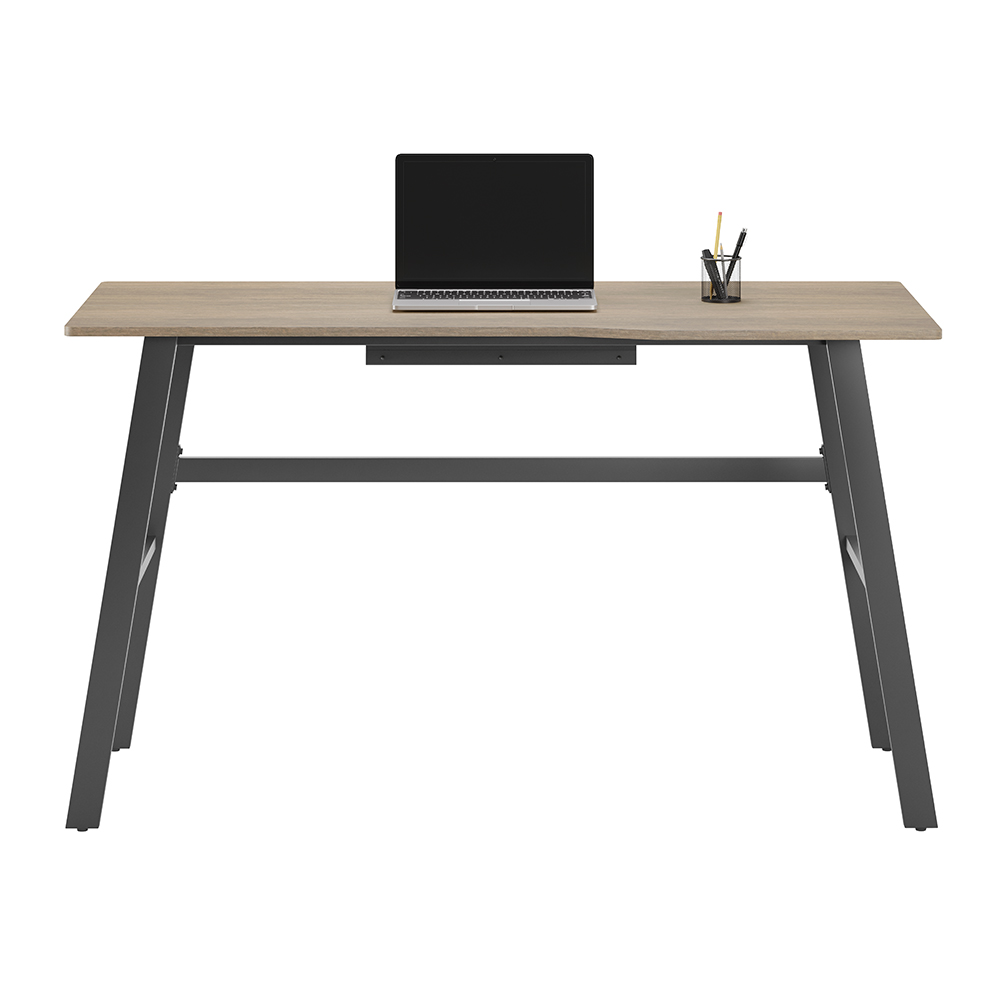 Nashira 52in Oak Desk With Hutch | Whalen Furniture