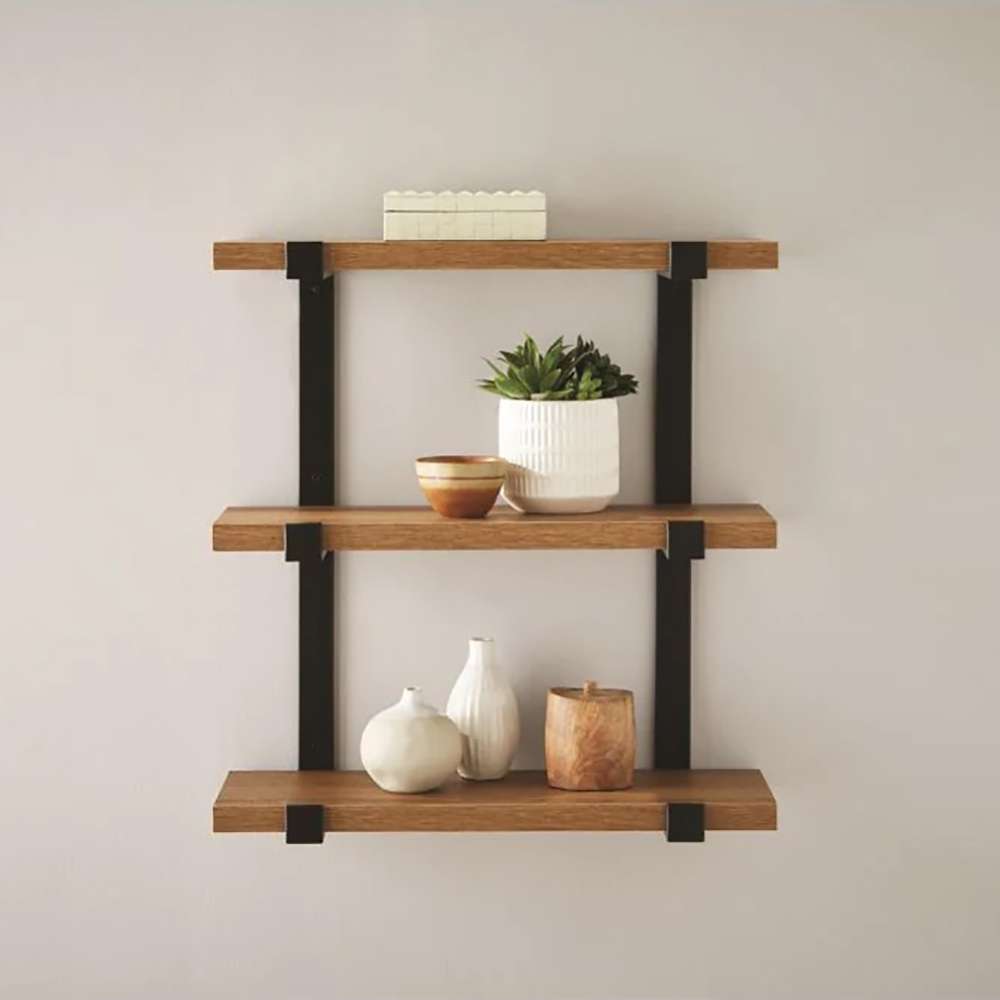 3 Tiered Wall Mounted Shelves