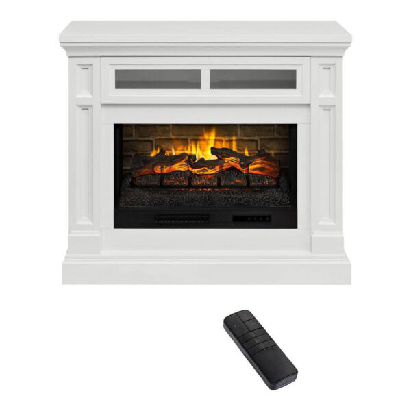 HDFP48-66AE_Quintane_48in_Fireplace_White_KO-FR-01