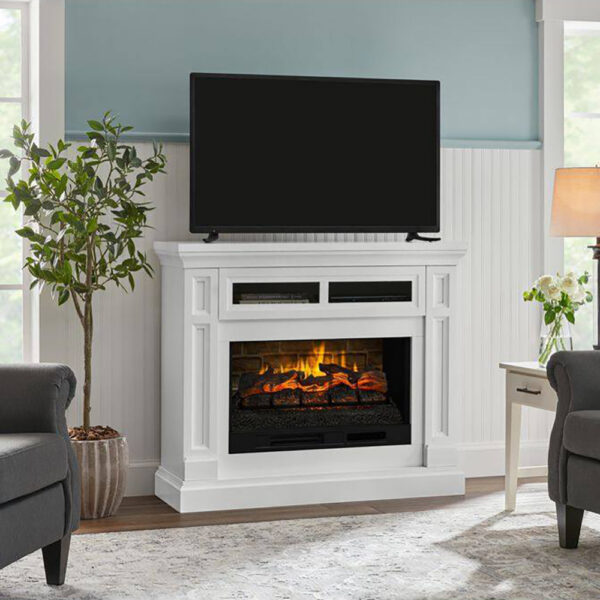 HDFP48-66AE_Quintane_48in_Fireplace_White_LS-01