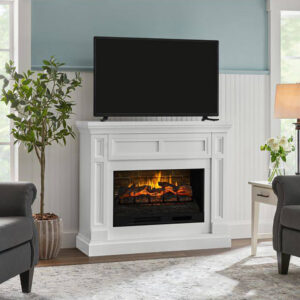 HDFP48-66AE_Quintane_48in_Fireplace_White_LS-02