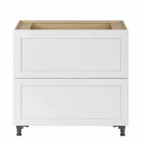LWSCLICK-14_Enfield_36in_TwoDrawerBaseCabinet_ClassicWhite_KO-FR-1200