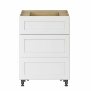 LWSCLICK-17_Enfield_24in_ThreeDrawerBaseCabinet_ClassicWhite_KO-FR-1200