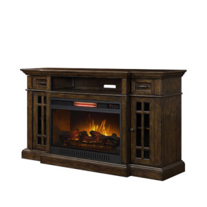 SMBAYFPC-33-E _Baylor_66in_Fireplace_Brown_