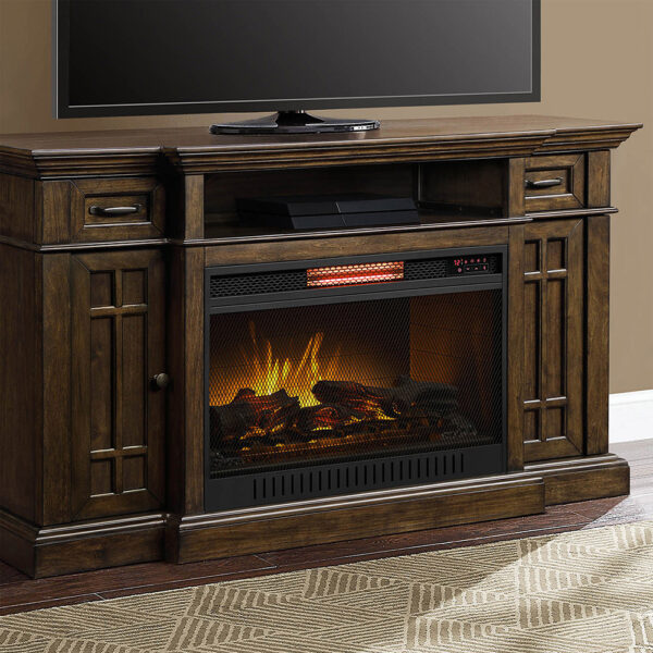 SMBAYFPC-33-E _Baylor_66in_Fireplace_Brown_LS-DS-01
